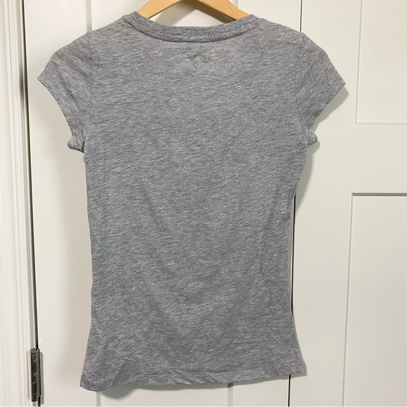 Clueless gray short sleeve tee shirt top #whatever size small - Picture 4 of 5
